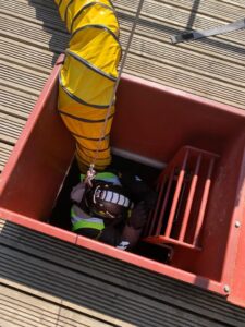 confined space